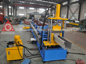 Welding Rain Gutter Equipment / Down Pipe Rain Gutter Making Machine