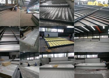 Fireproof Polyurethane Insulated Sandwich Panel Roofing Sheets Wall Cladding