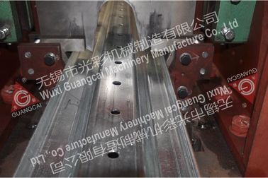 Grain Silo Roll Forming Machine / Corrugated Sheet Making Machine Hydraulic Punching