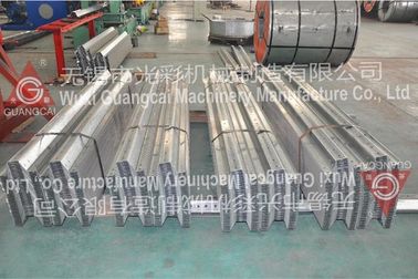 Grain Silo Roll Forming Machine / Corrugated Sheet Making Machine Hydraulic Punching